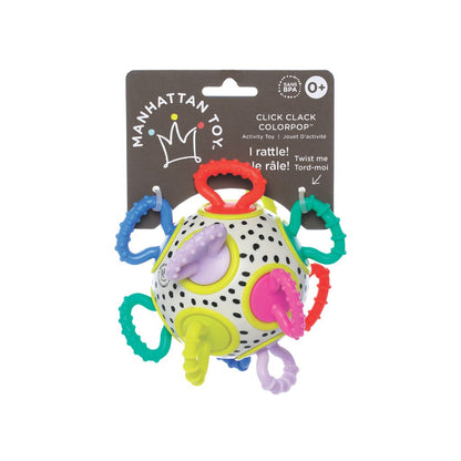 Manhattan Toy Activiteitenspeeltje Atom Colorpop Veelkleurig