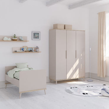 Yuny Sister Lou Sponden voor Babybed Beige 70 x 140 cm