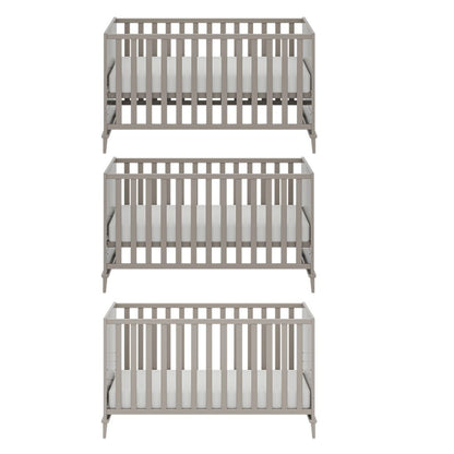 Yuny Lit de bébé Brother Stu Taupe 70 x 140 cm