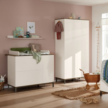 Yuny Lovely Aliv Commode met verlengstuk Wit