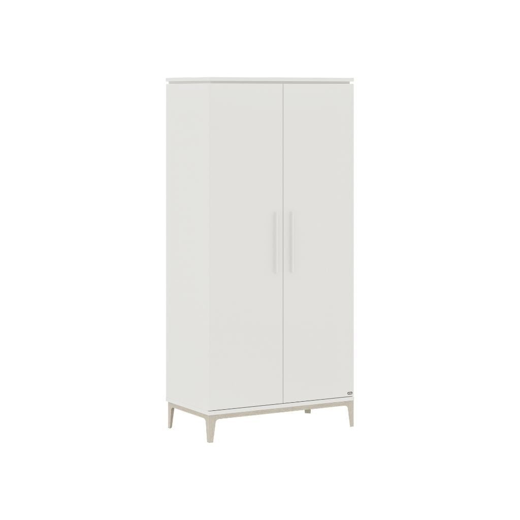 Yuny Armoire à 2 portes Cutie Lea Blanc