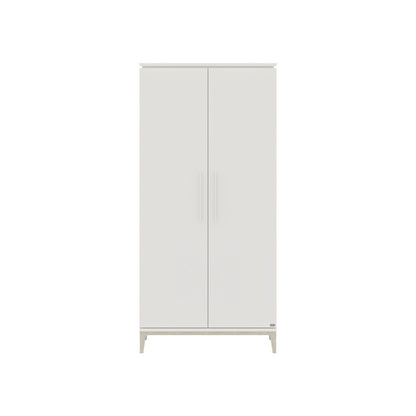 Yuny Armoire à 2 portes Cutie Lea Blanc