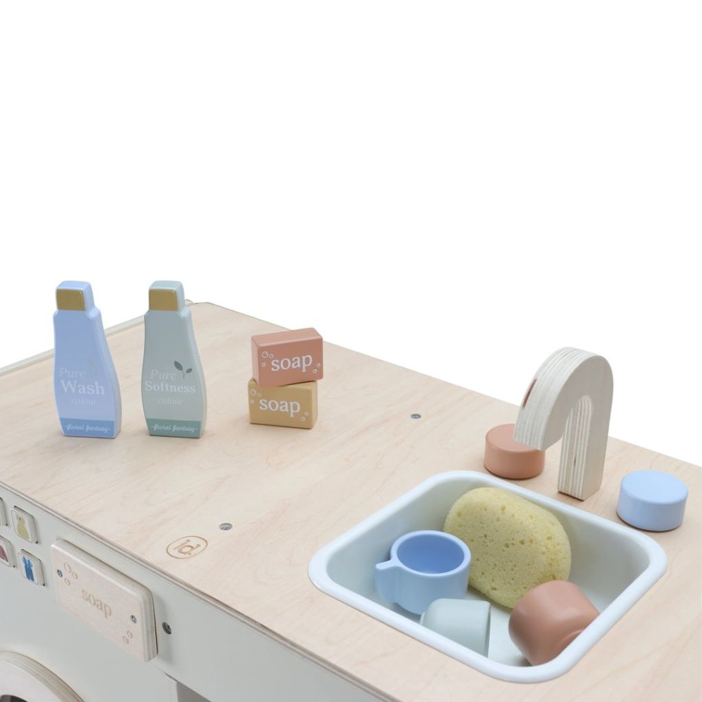 Little Dutch Houten Wasmachine Limited Edition Multi