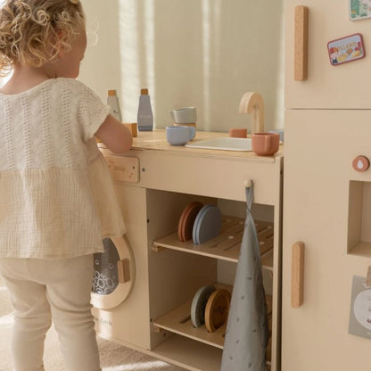 Little Dutch Houten Wasmachine Limited Edition Multi