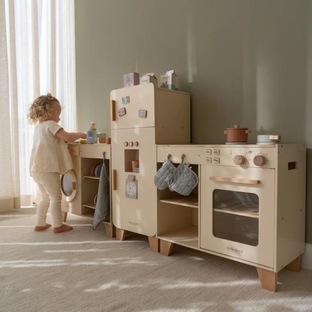 Little Dutch Houten Wasmachine Limited Edition Multi