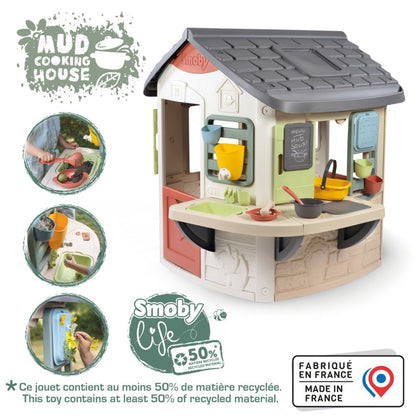 Smoby Speelhuis en Modderkeuken