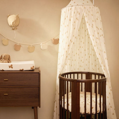 Jollein Ciel de lit Mini Teddy Bear Beige 245 cm