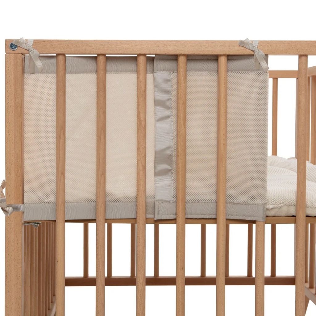 Jollein Tour de parc Mesh Sand Beige 220x30 cm