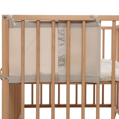 Jollein Tour de parc Mesh Sand Beige 220x30 cm