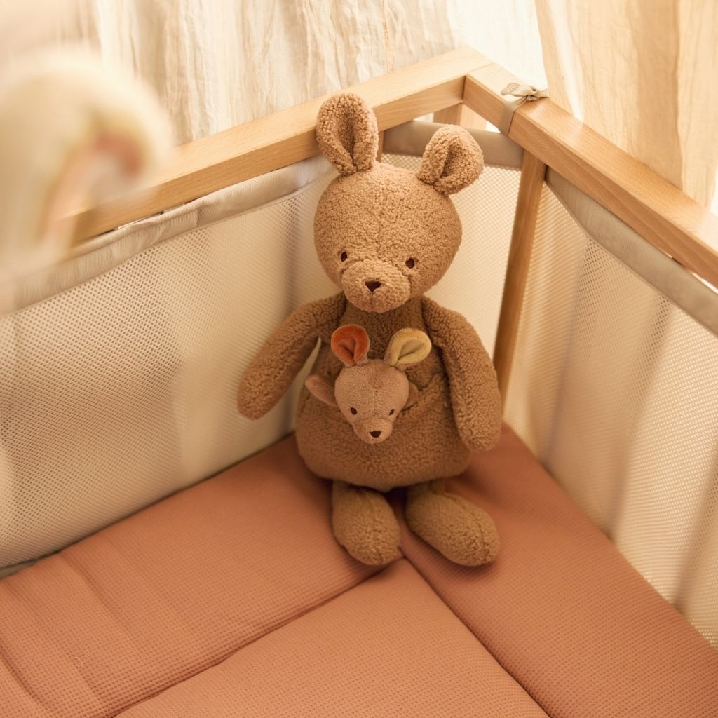 Jollein Tour de parc Mesh Sand Beige 220x30 cm