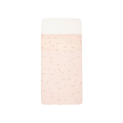 Jollein Drap pour berceau Pretty Picnic Rose 75 x 100 cm