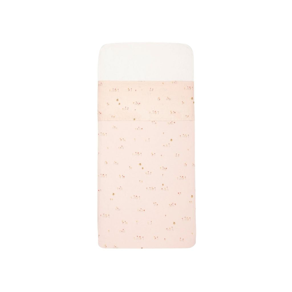 Jollein Drap de lit Pretty Picnic Rose 120x150 cm