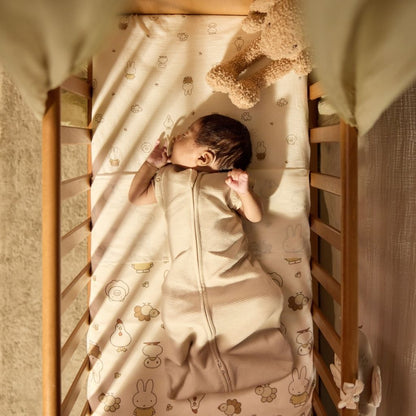 Jollein Zomerslaapzak Cocoon Little Waffle TOG 0,5 Sand 60 cm