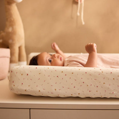Jollein Housse de matelas à langer Pretty Picnic Multicolore 50 x 70 cm