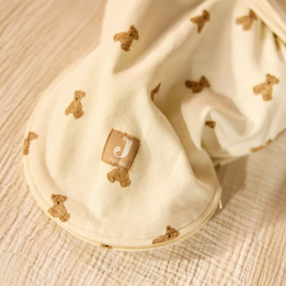 Jollein Inbakerdoek Wrapper Mini Teddy Bear TOG 0,5 Beige 55 cm