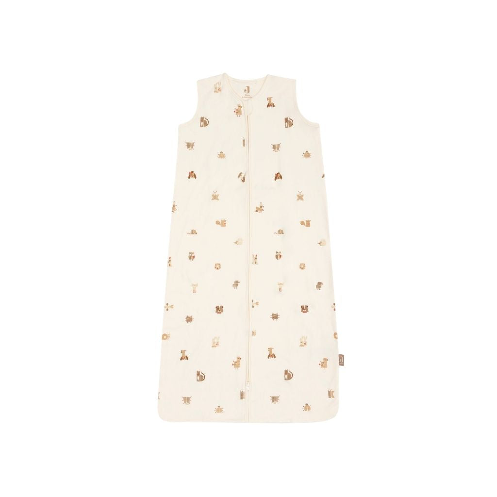Jollein Sac de couchage d'été Animal Friends TOG 0,5 Beige 70 cm