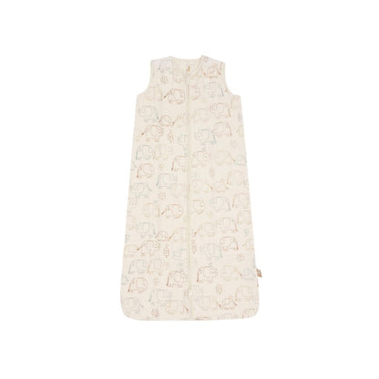 Jollein Zomerslaapzak Elephant Tales TOG 0,5 Beige 90 cm