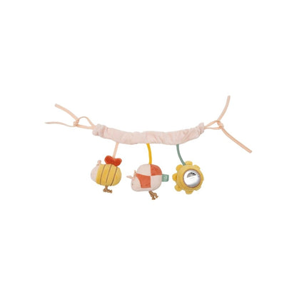 Jollein Tendeur de poussette Pretty Picnic Multicolore 16 cm
