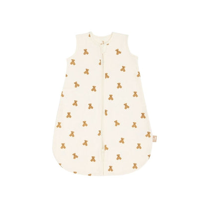 Jollein Sac de couchage d'été Newborn Mini Teddy Bear Little Waffle TOG 0,5 Beige 60 cm