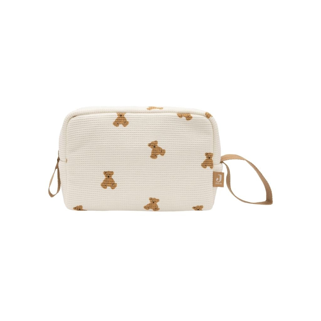 Jollein Trousse Mini Teddy Bear Little Waffle Beige