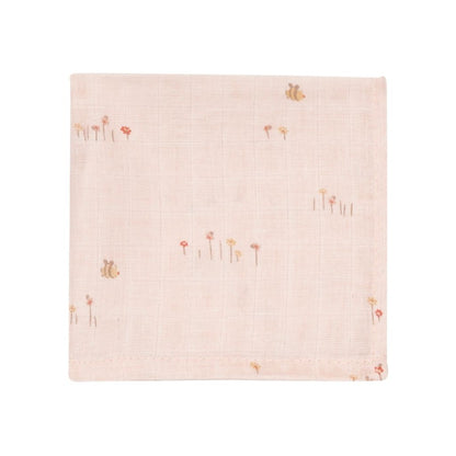Jollein Lingettes hydrophiles Pretty Picnic Rose – 3 pièces