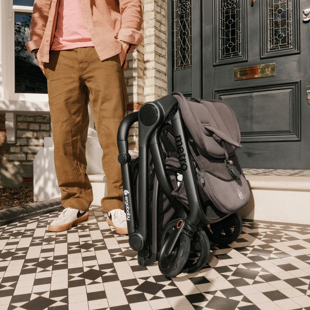 Ergobaby Buggy Metro 3 Onyx Black + sac de transport 