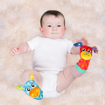 Playgro Set de hochets pour poignets et pieds