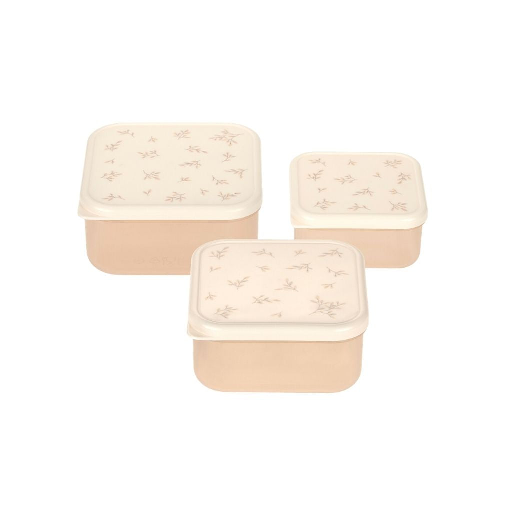 Lässig Snackdoos Miracle of Nature Beige - 3 stuks