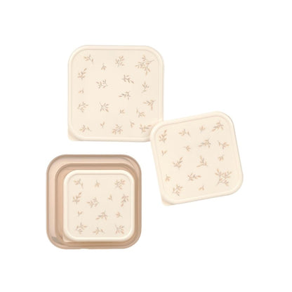Lässig Snackdoos Miracle of Nature Beige - 3 stuks