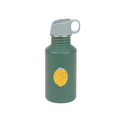 Lässig Drinkfles Stainless Steel Happy Fruits Lemon Green 500 ml