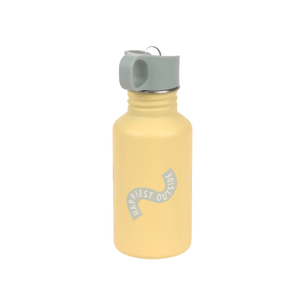 Lässig Drinkfles Stainless Steel Happy Trails Flower Yellow 500 ml