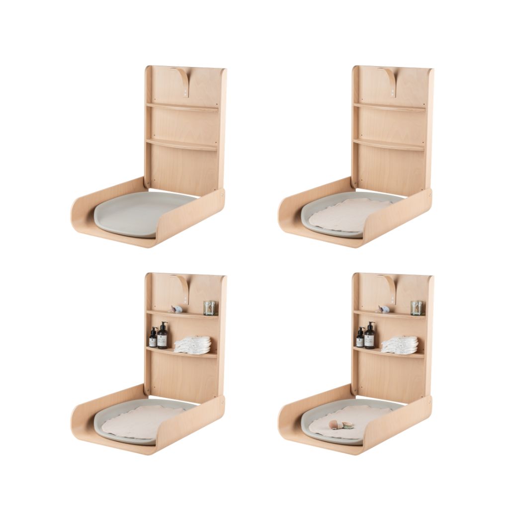 Sebra Houten Wandverzorgingstafel FSC Wood