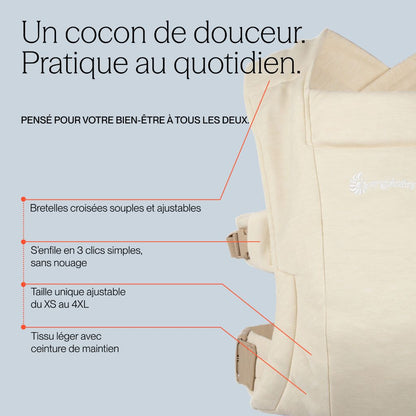 Ergobaby Porte-bébé ventral Embrace Beige