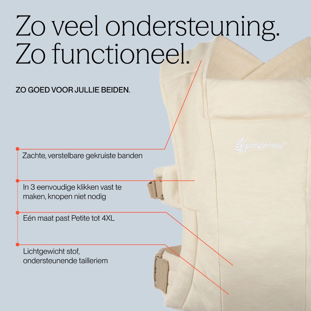 Ergobaby Porte-bébé ventral Embrace Beige