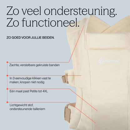 Ergobaby Porte-bébé ventral Embrace Beige