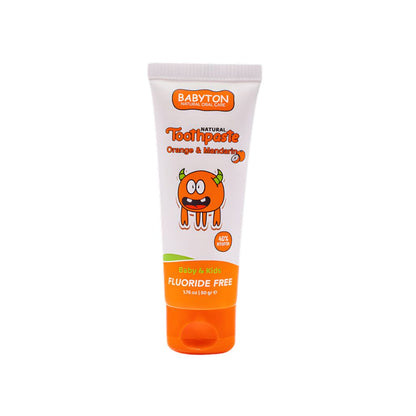 Babyton Natuurlijke Tandpasta Appelsien Mandarijn 50g