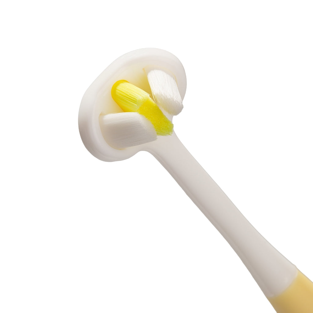 Babyton Brosse à dents pour bébé Toothhugger Jaune Flappy