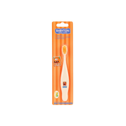 Babyton Bio Tandenborstel Oranje Lupy