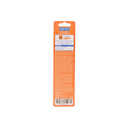 Babyton Bio Tandenborstel Oranje Lupy
