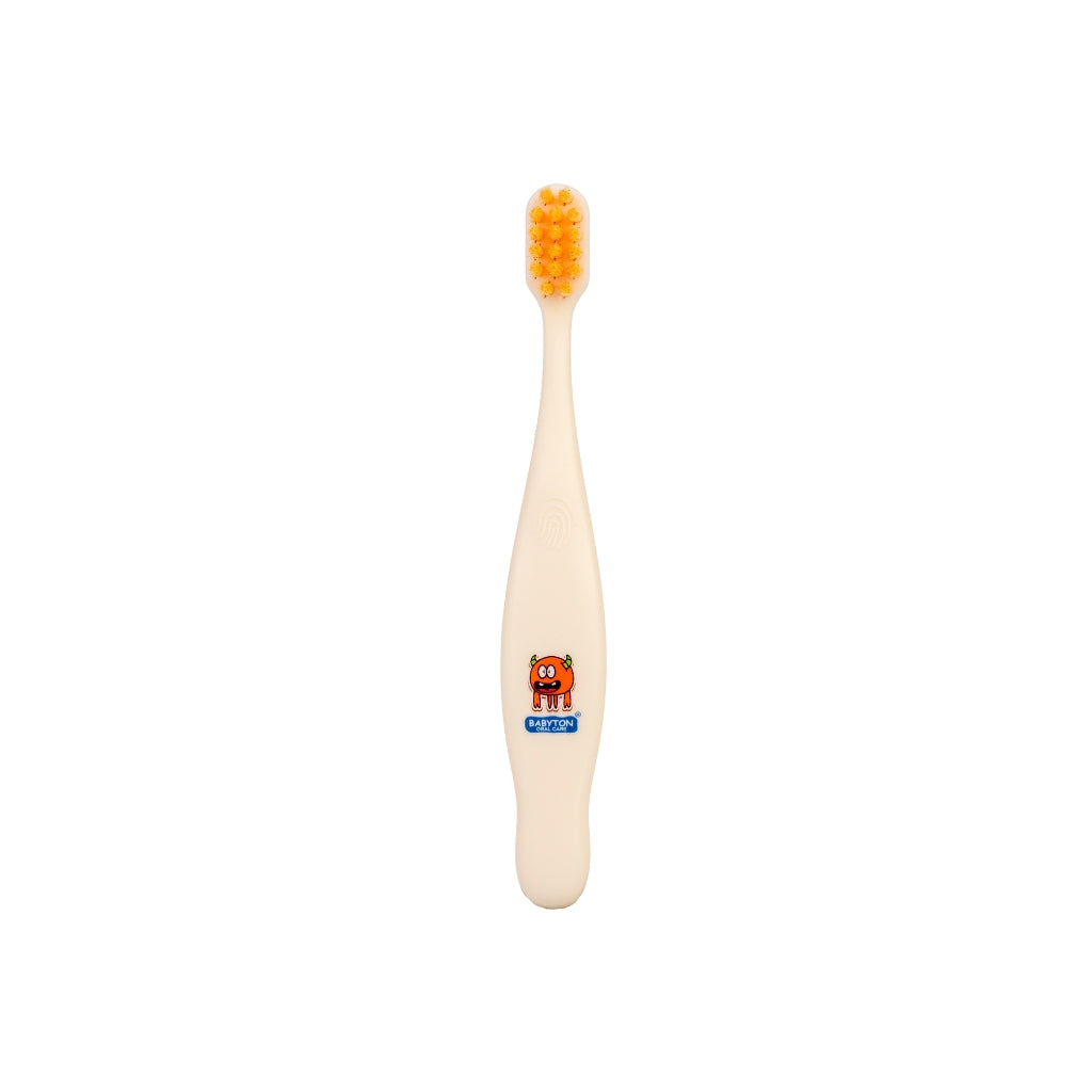 Babyton Bio Tandenborstel Oranje Lupy