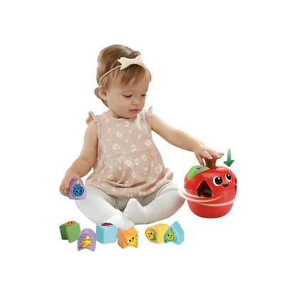 VTech Vormsorteerder Vrolijke Vormenappel Rood