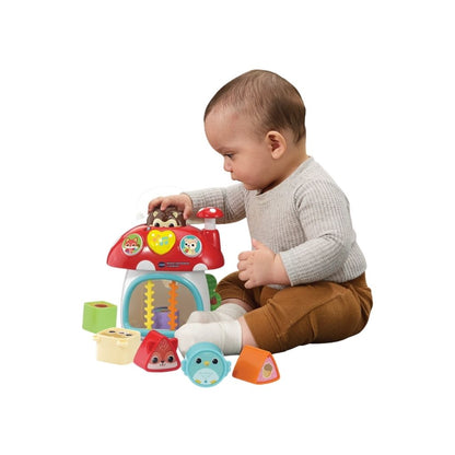 VTech Trieur de formes Maison champignon avec surprises FR