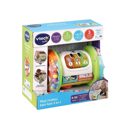 VTech Rouleau Magic Tam-Tam 3 en 1 FR
