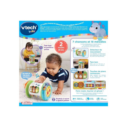 VTech Rouleau Magic Tam-Tam 3 en 1 FR