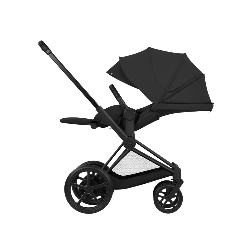 Cybex Kinderwagen e-PRIAM Sepia Black Frame Matt Black
