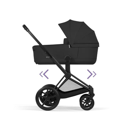 Cybex Kinderwagen e-PRIAM Sepia Black Frame Matt Black