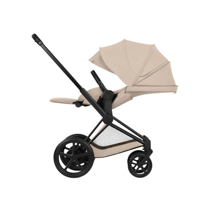 Cybex Kinderwagen e-PRIAM Cosy Beige & Matt Black Frame