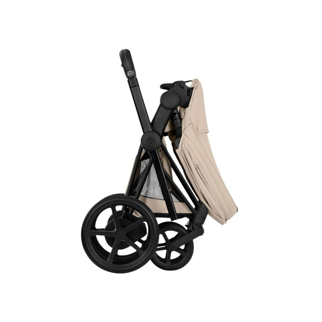 Cybex Kinderwagen e-PRIAM Cosy Beige & Matt Black Frame