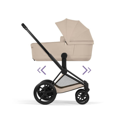 Cybex Kinderwagen e-PRIAM Cosy Beige & Matt Black Frame