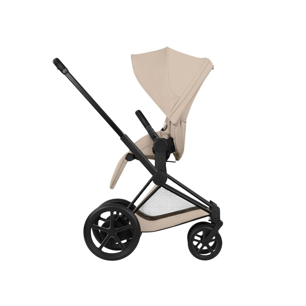 Cybex Kinderwagen e-PRIAM Cosy Beige & Matt Black Frame